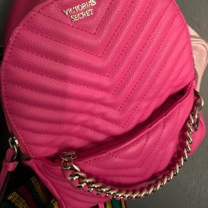 Victoria secret mini book bag pink
